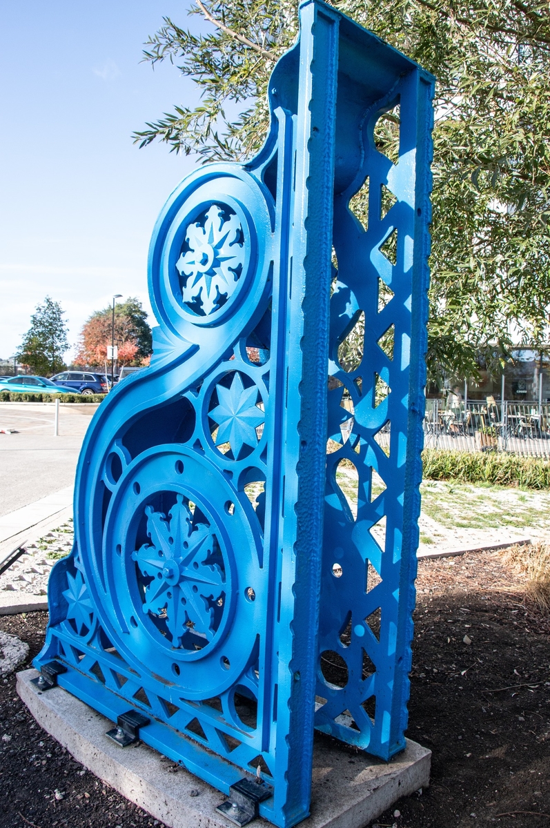 Decorative Scrolls from the Destructor Bridge ('Blue' and 'Orange')
