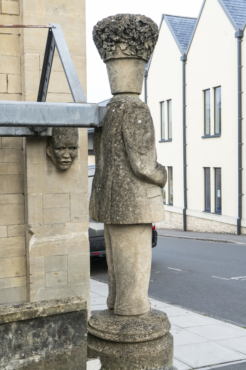 Georgian, Nannie Face, Conehead & Flowerpot Man