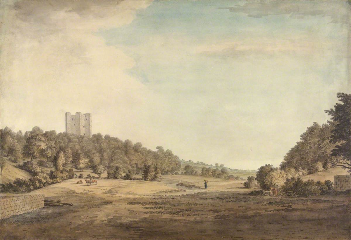 View of Conisbrough Castle