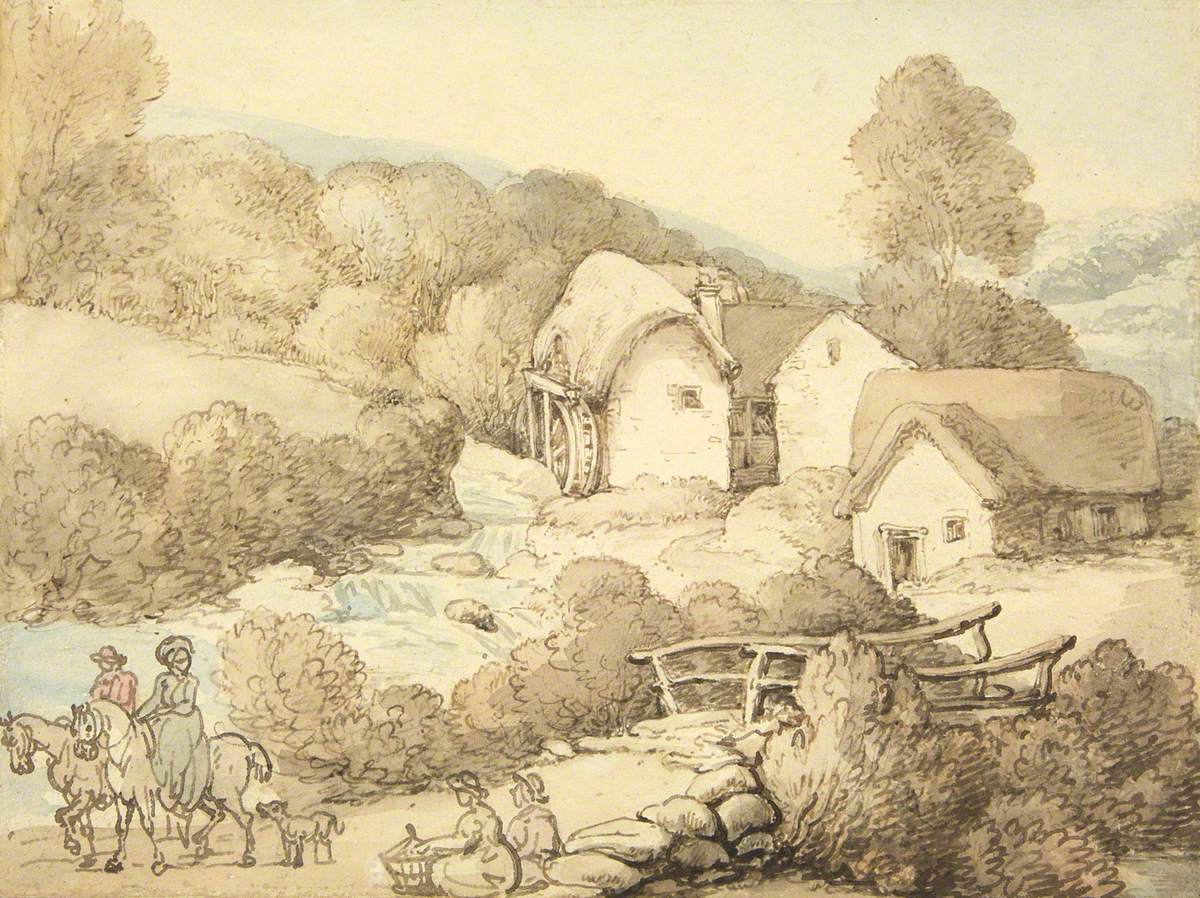 Landscape with a Watermill