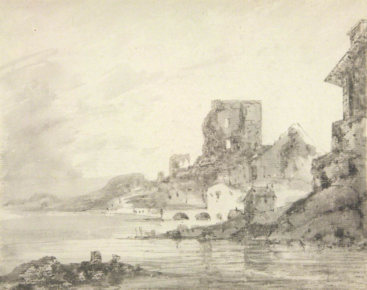 An Italianate Landscape by the Sea