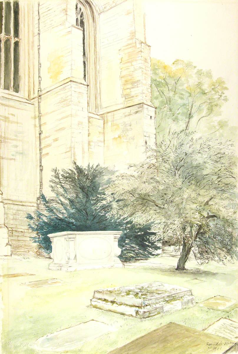 College Chapel from the Graveyard