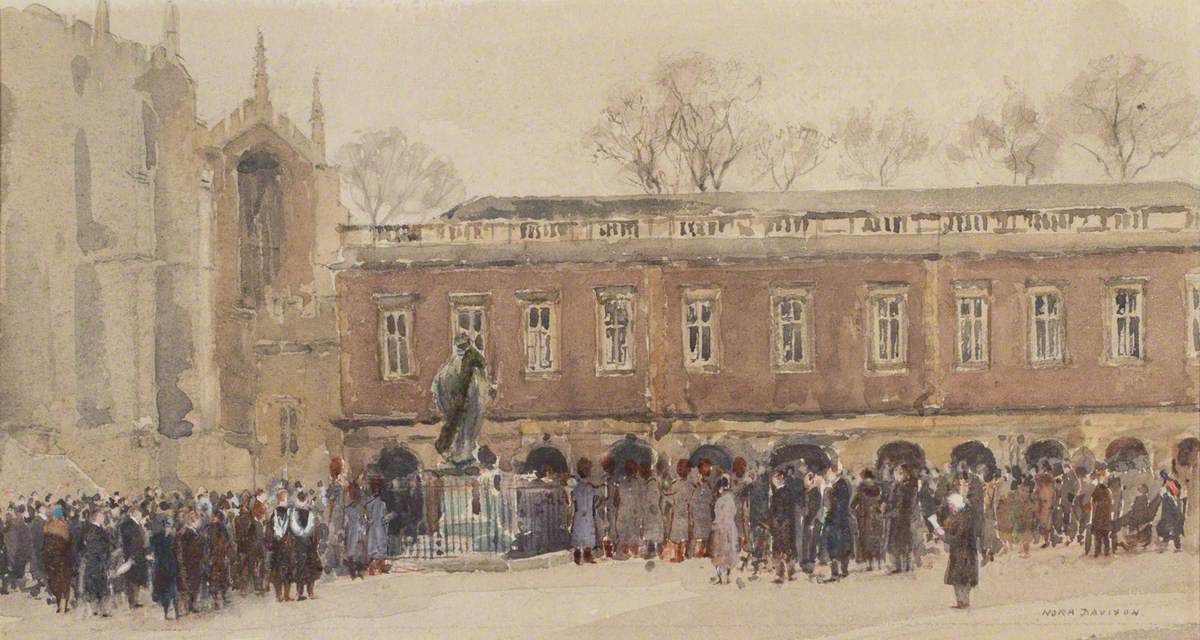 The Unveiling of the Eton Memorial