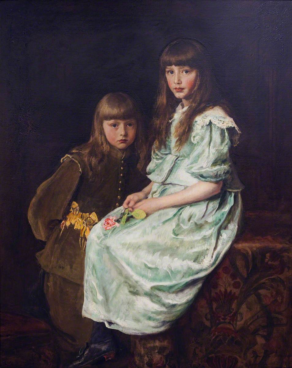 The Barrett Children | Art UK