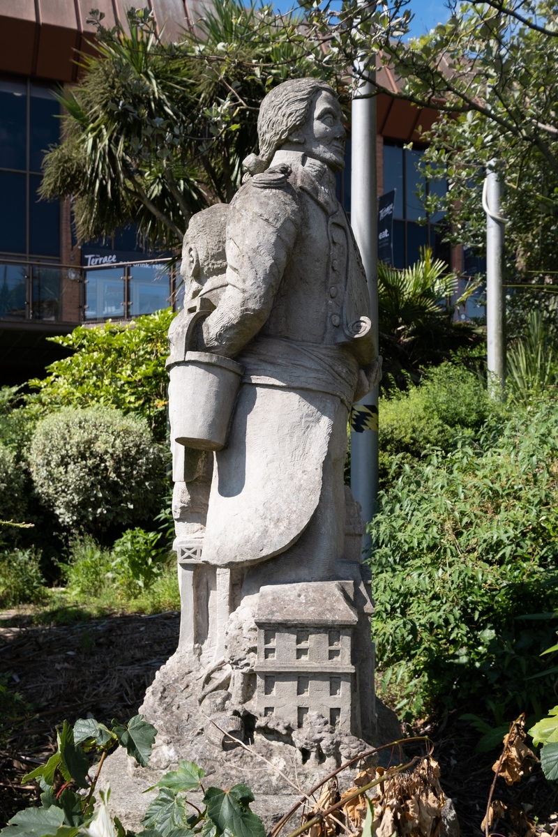 Captain Lewis Tregonwell (1758–1832), the Founder of Bournemouth, and Christopher Crabb Creeke (1820–1886), the Town's Architect