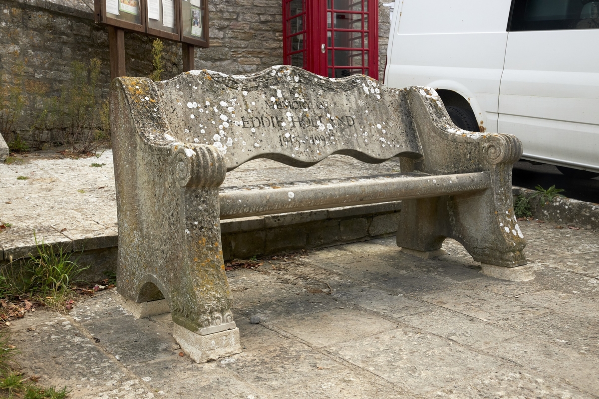 Eddie Holland Memorial Bench