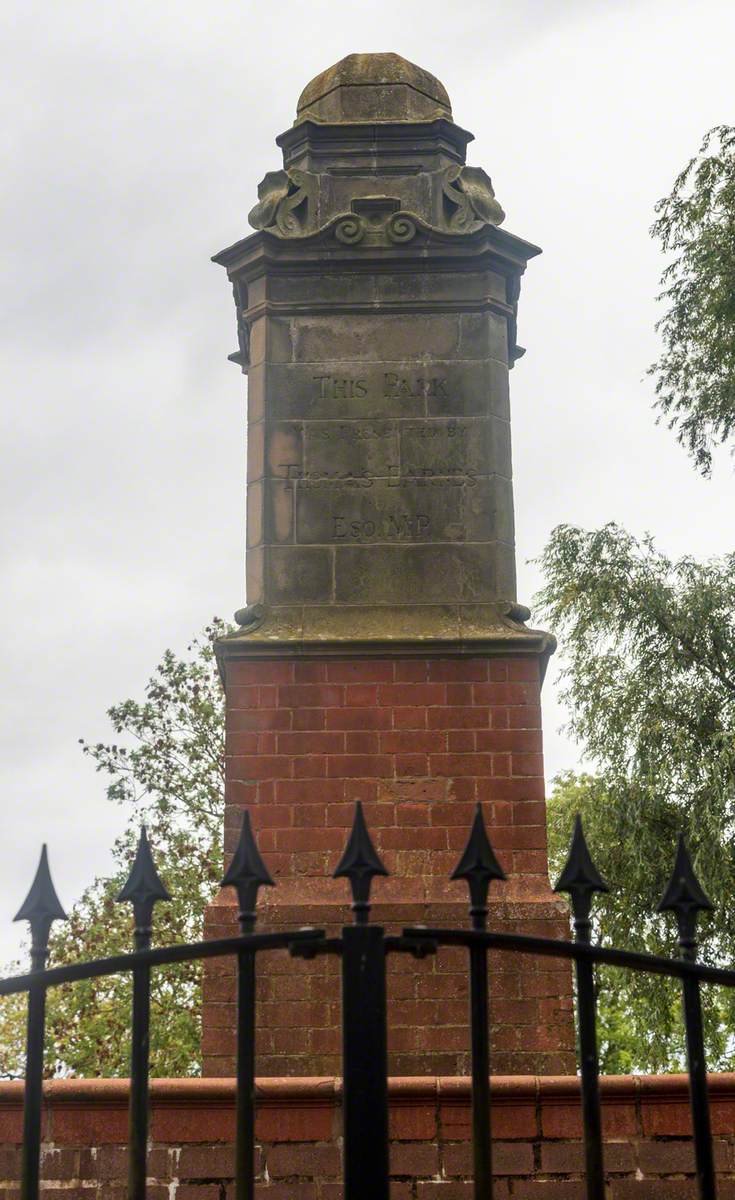 Thomas Barnes & Gladstone Monument