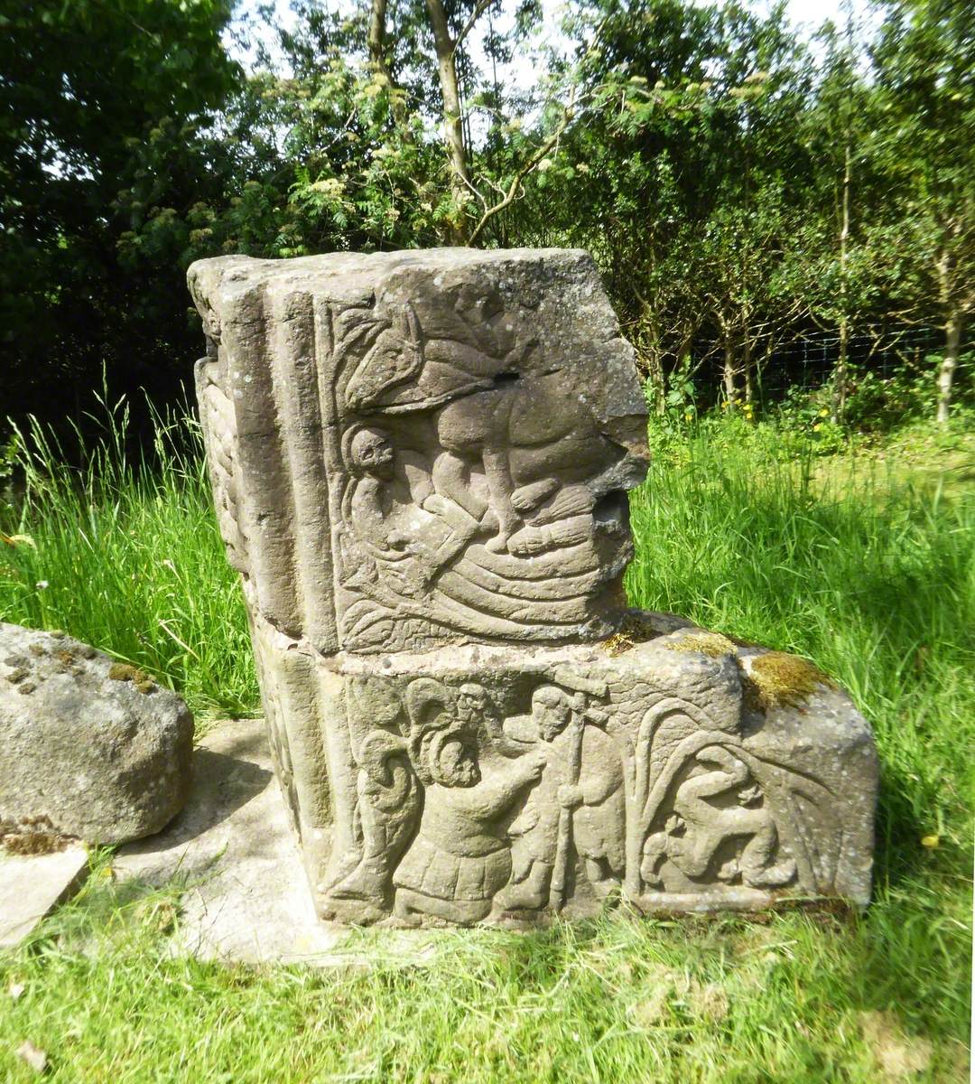 Rivington Parish Church Carved Stones