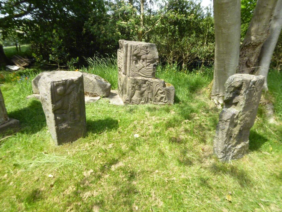 Rivington Parish Church Carved Stones