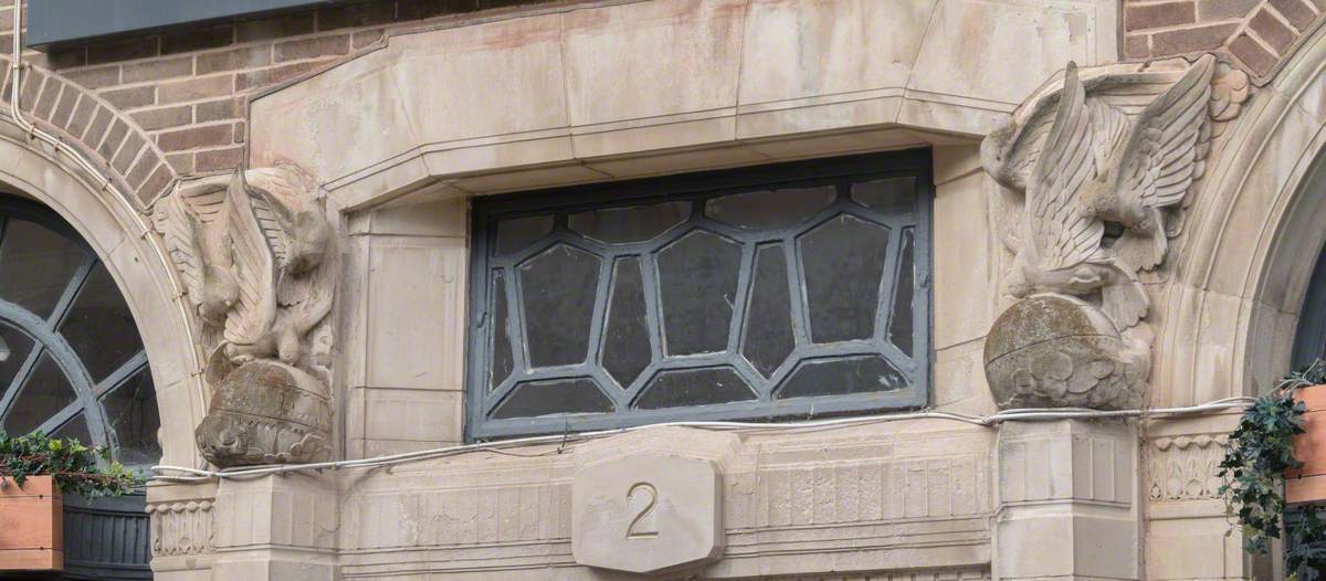Herald Building Reliefs