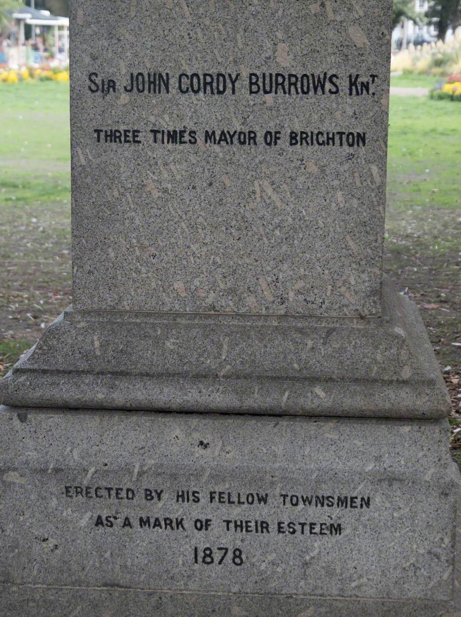 Sir John Cordy Burrows (1813–1876)