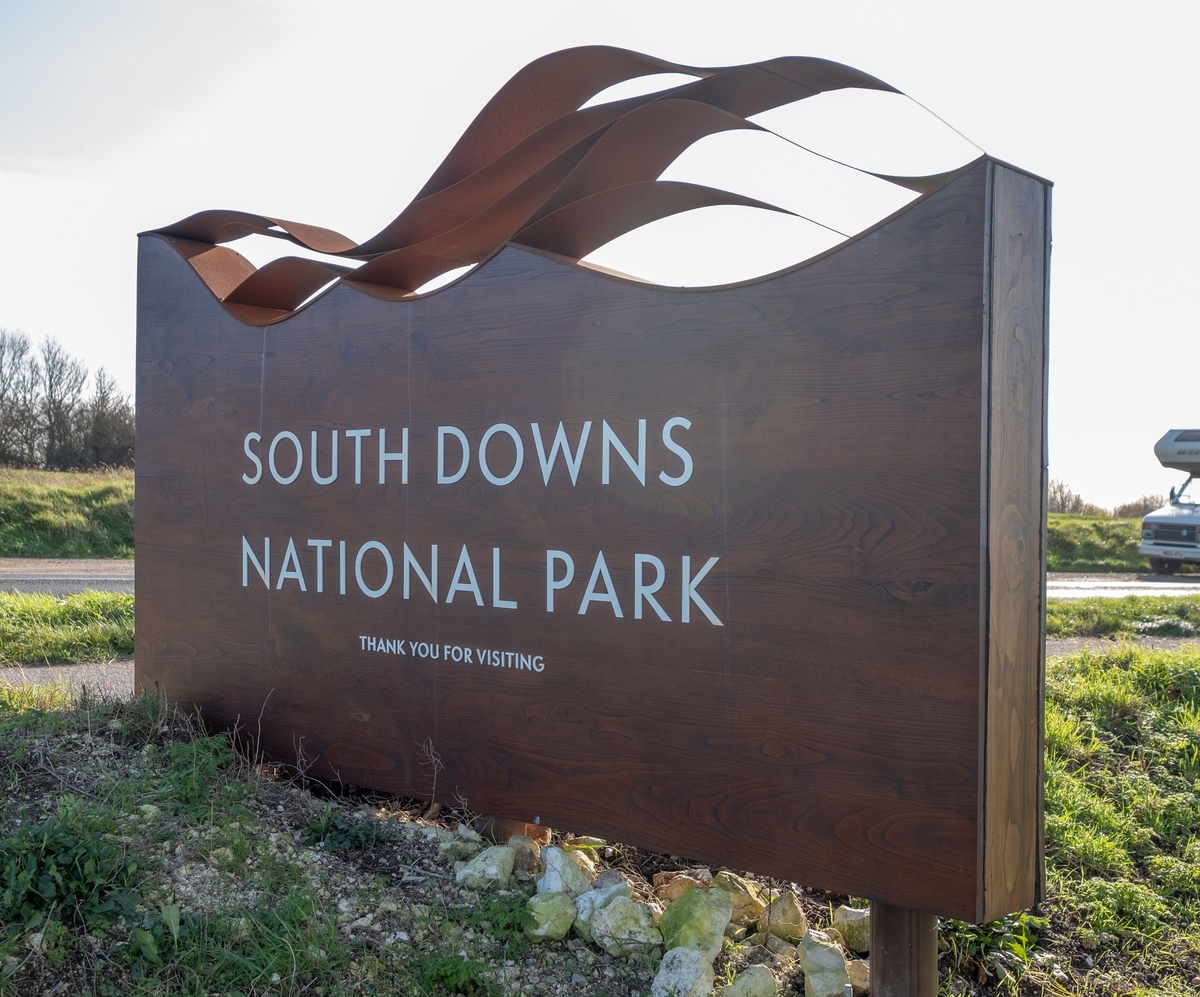 South Downs National Park Boundary Marker