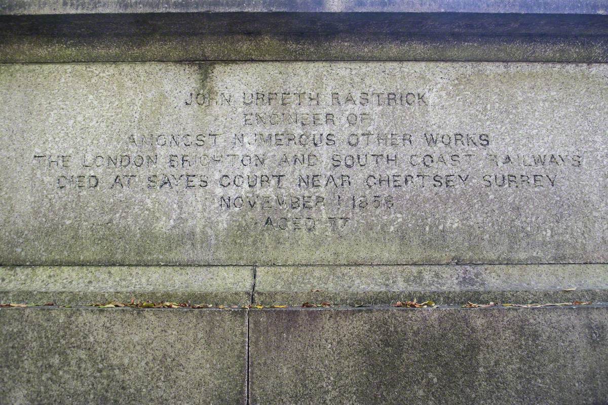 Monument to John Urpeth Rastrick