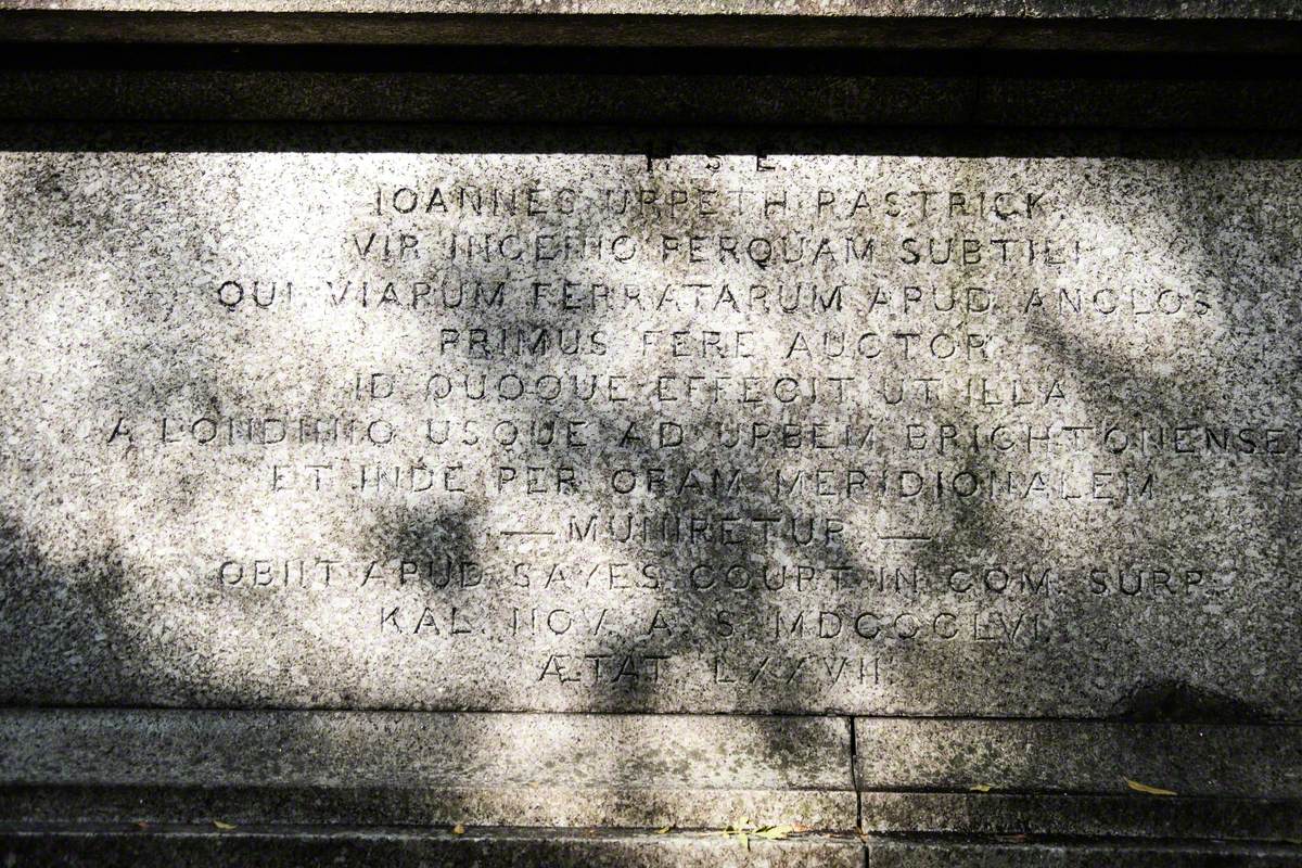 Monument to John Urpeth Rastrick