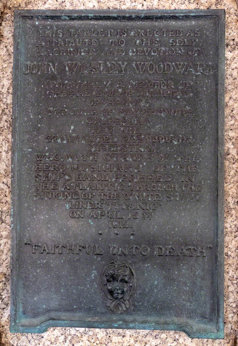 John Wesley Woodward – Titanic Memorial