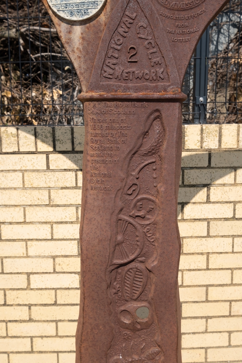 Fossil Tree (Sustrans cycle route marker) | Art UK