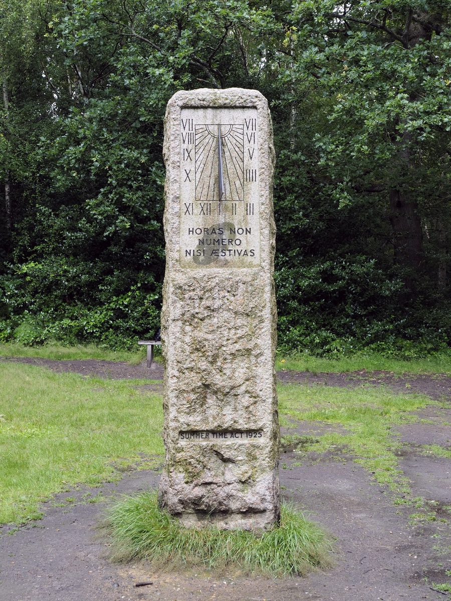 William Willett Memorial Sundial