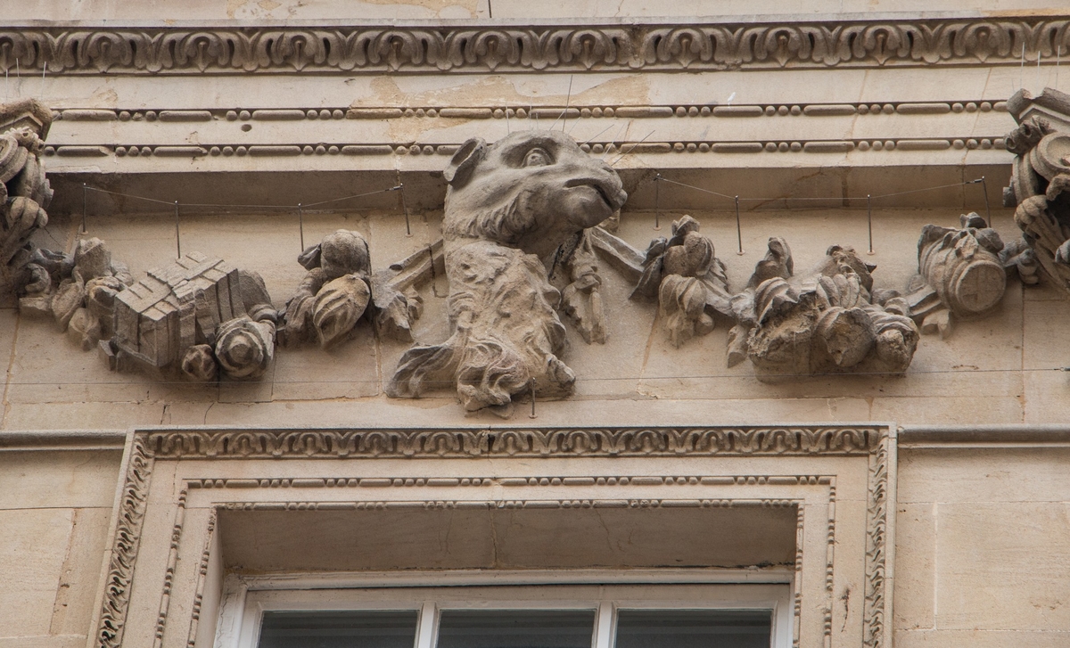 The Exchange: Exterior Carvings, Festoons and Decorations