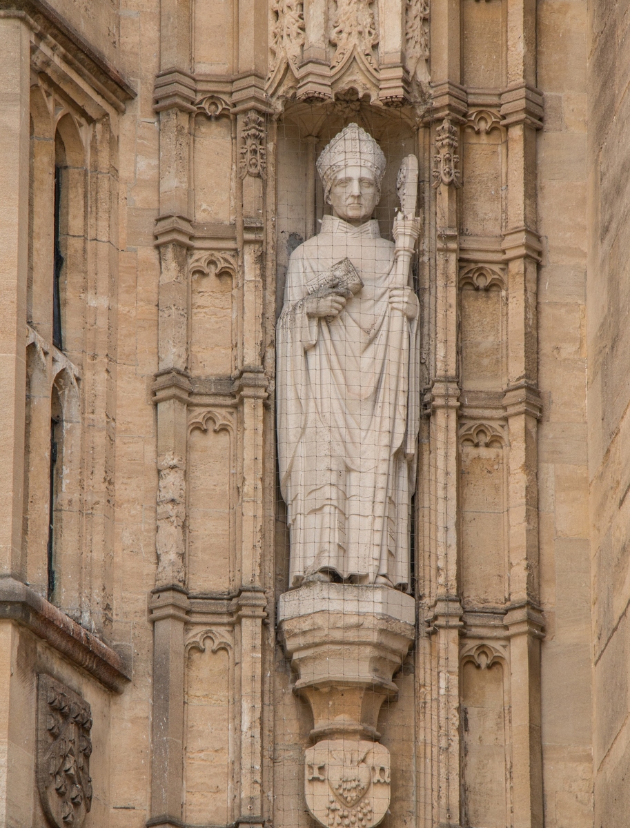 Four Figures on the Abbey Gatehouse: South Side