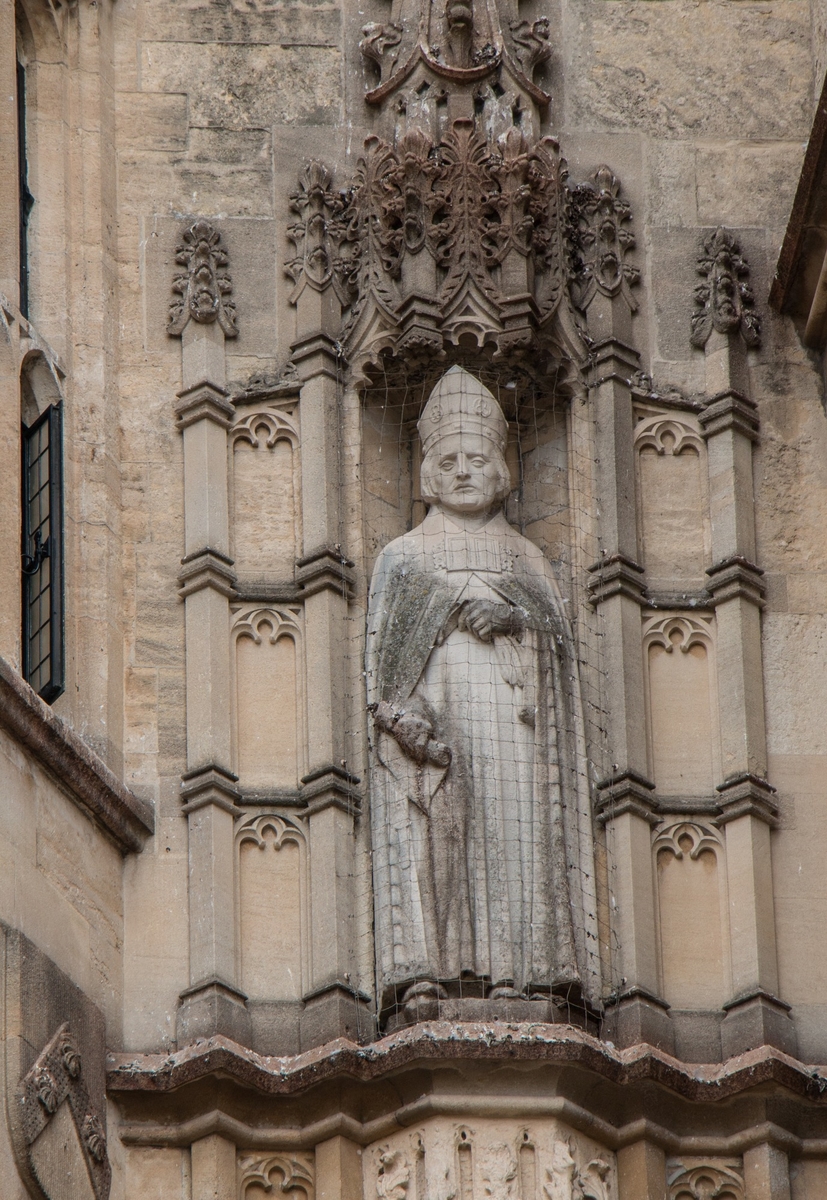 Four Figures on the Abbey Gatehouse: South Side