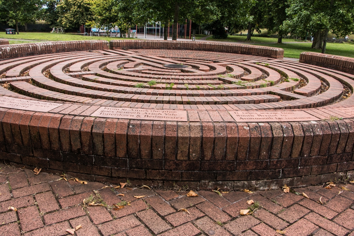 St Mary Redcliffe Maze