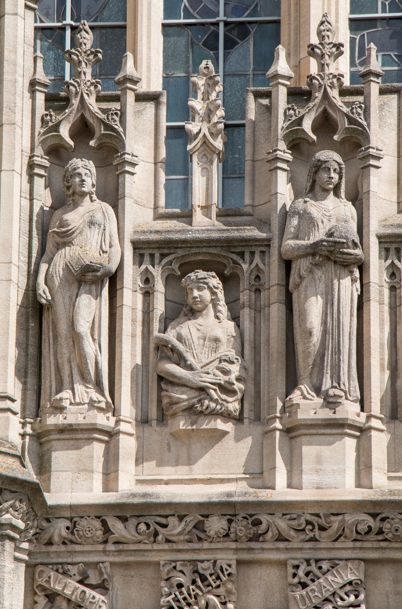 Nine Muses, Wills Memorial Building