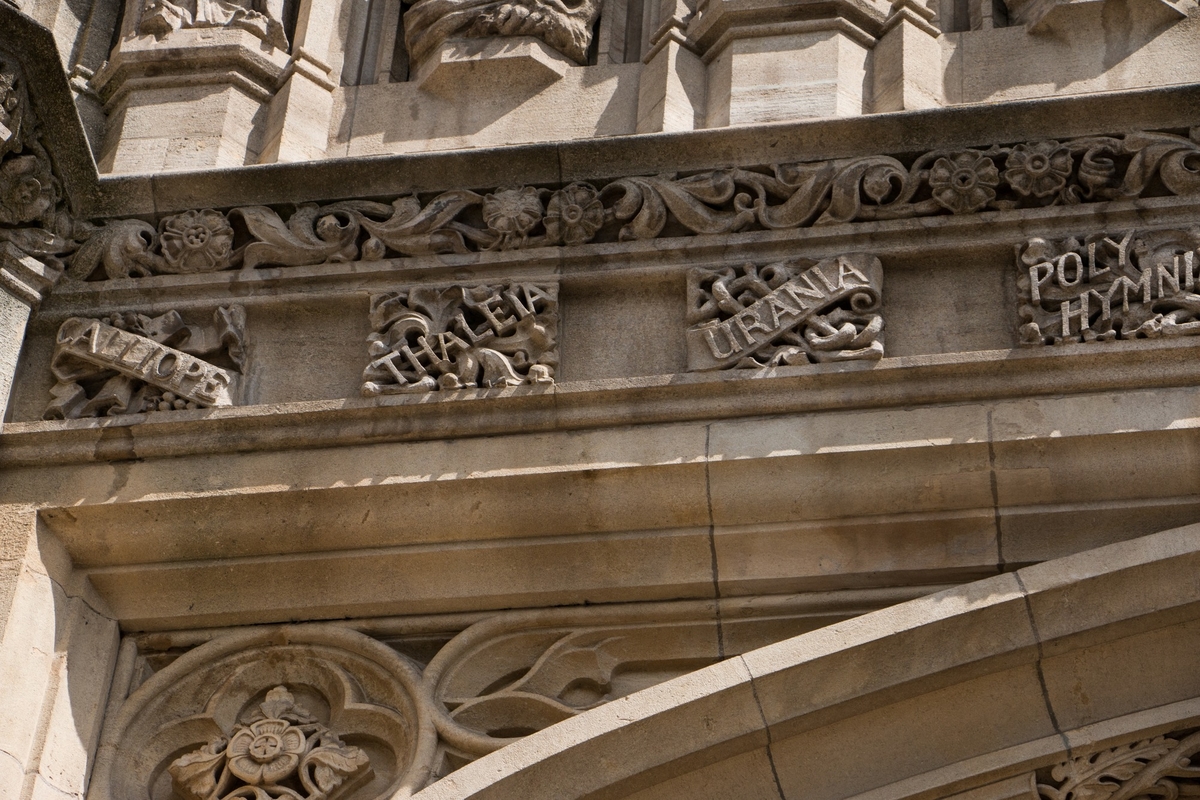 Nine Muses, Wills Memorial Building