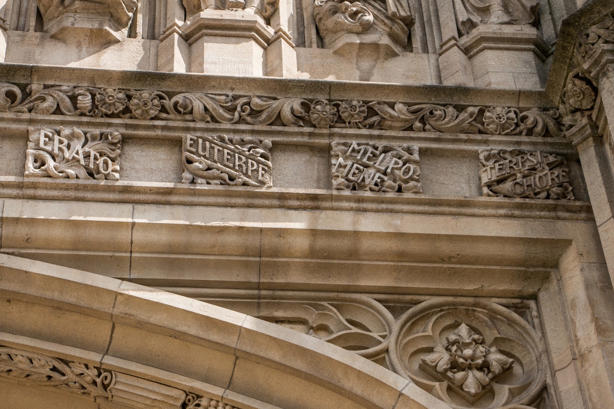 Nine Muses, Wills Memorial Building