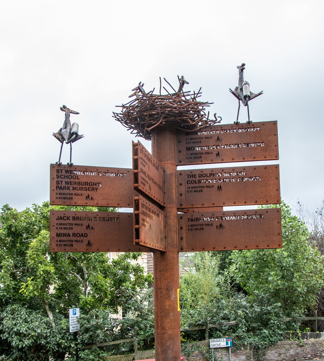 Bird's Nest Fingerpost