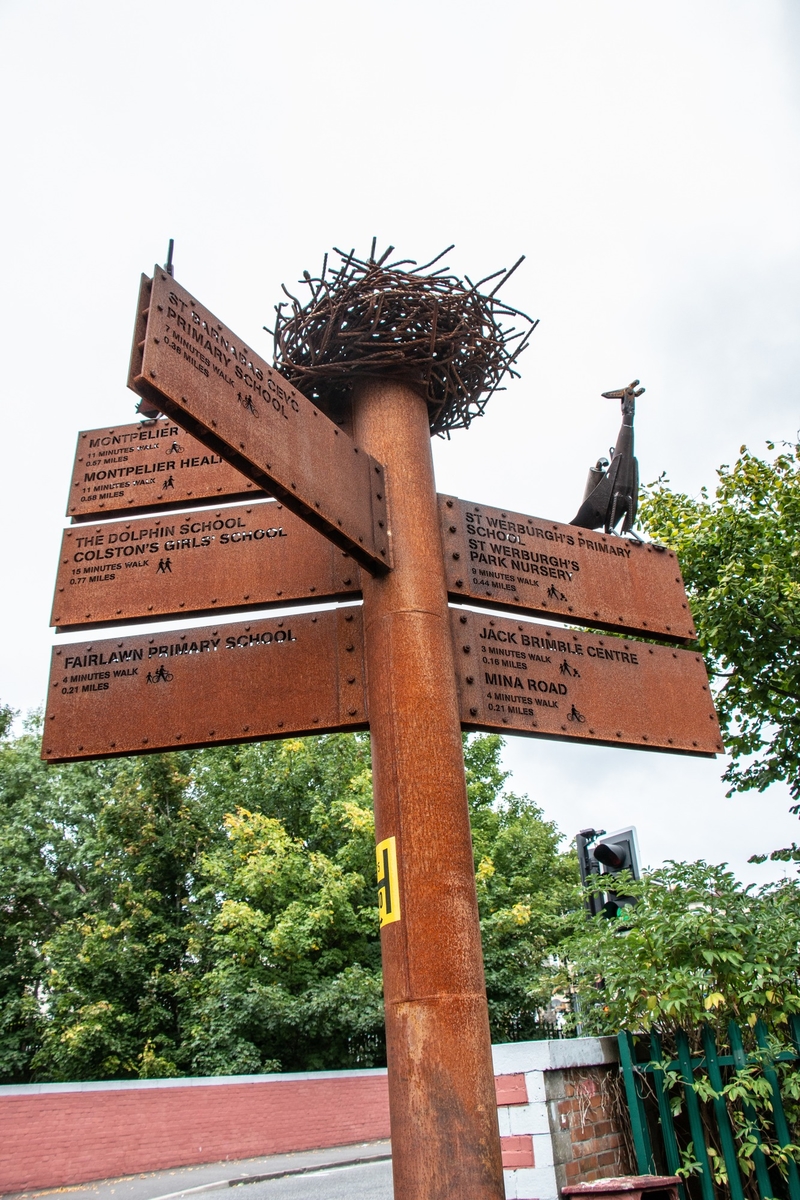 Bird's Nest Fingerpost