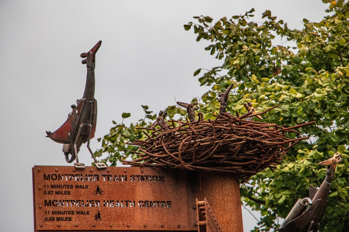 Bird's Nest Fingerpost