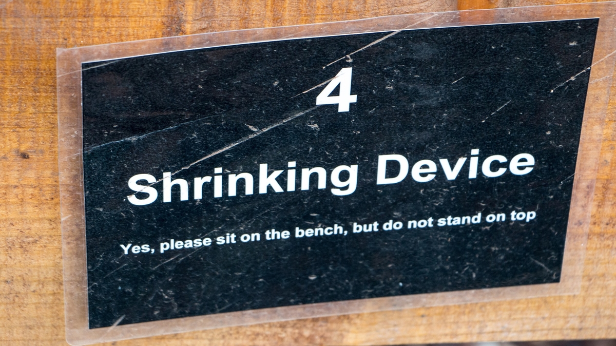 Shrinking Device (from the exhibition, 'Impossible Garden')