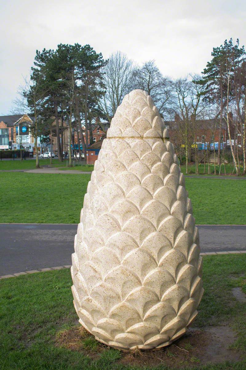 Pine Cone Sculpture