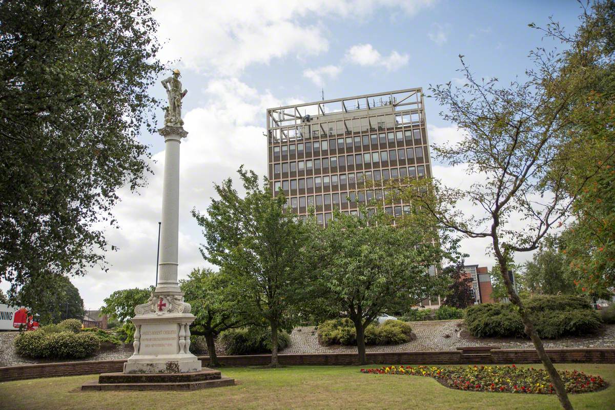 Memorial for James Robert Creighton (1844–1896), Mayor of Carlisle (1880–1881 & 1888–1889)
