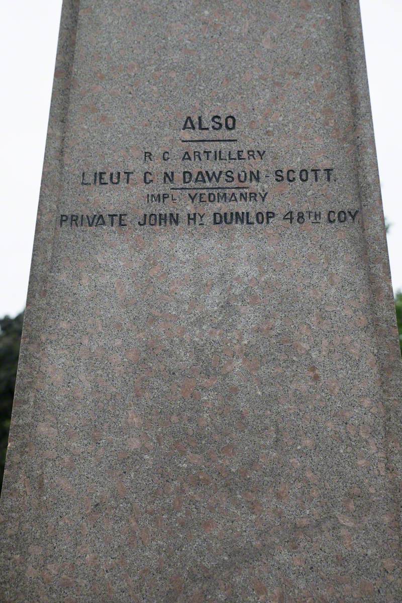 Boer War Memorial: 'The Black Angel'