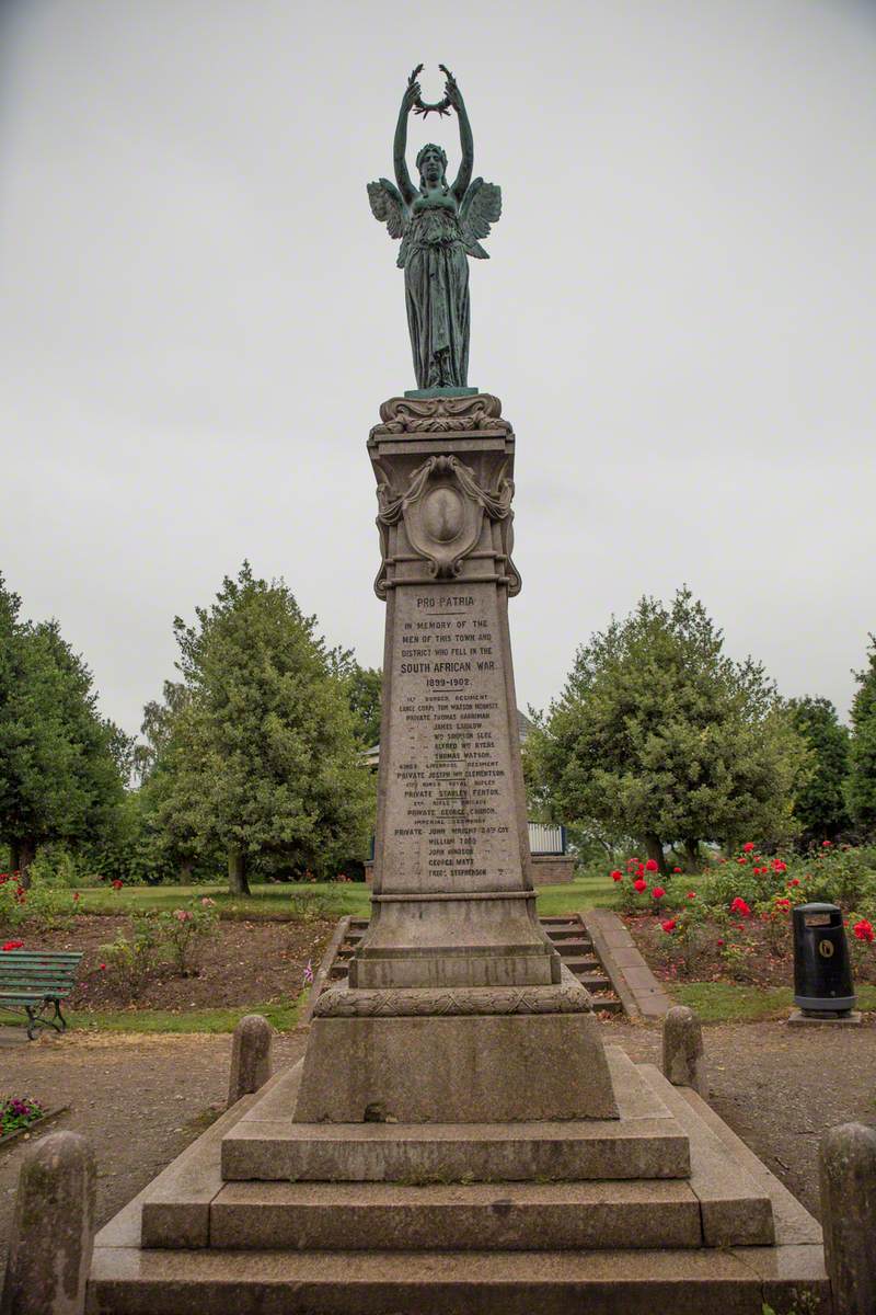 Boer War Memorial: 'The Black Angel'