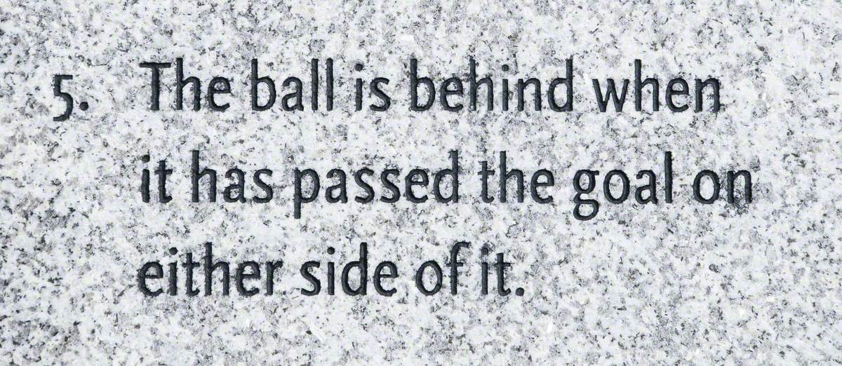 Written in Stone: Interpreted World Wide (Cambridge Rules 1848)