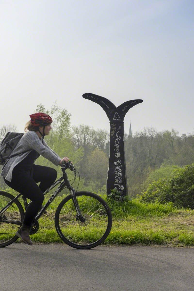 Fossil Tree Milepost