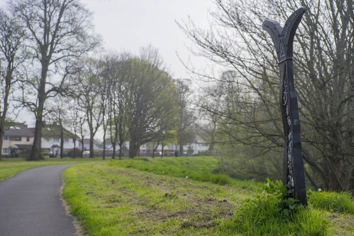 Fossil Tree Milepost