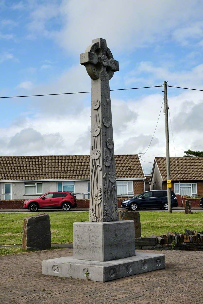 Cefn Cribwr War Memorial (We Will Remember Them)