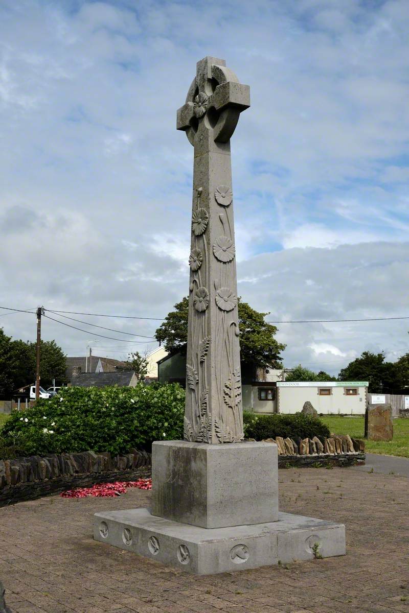 Cefn Cribwr War Memorial (We Will Remember Them)