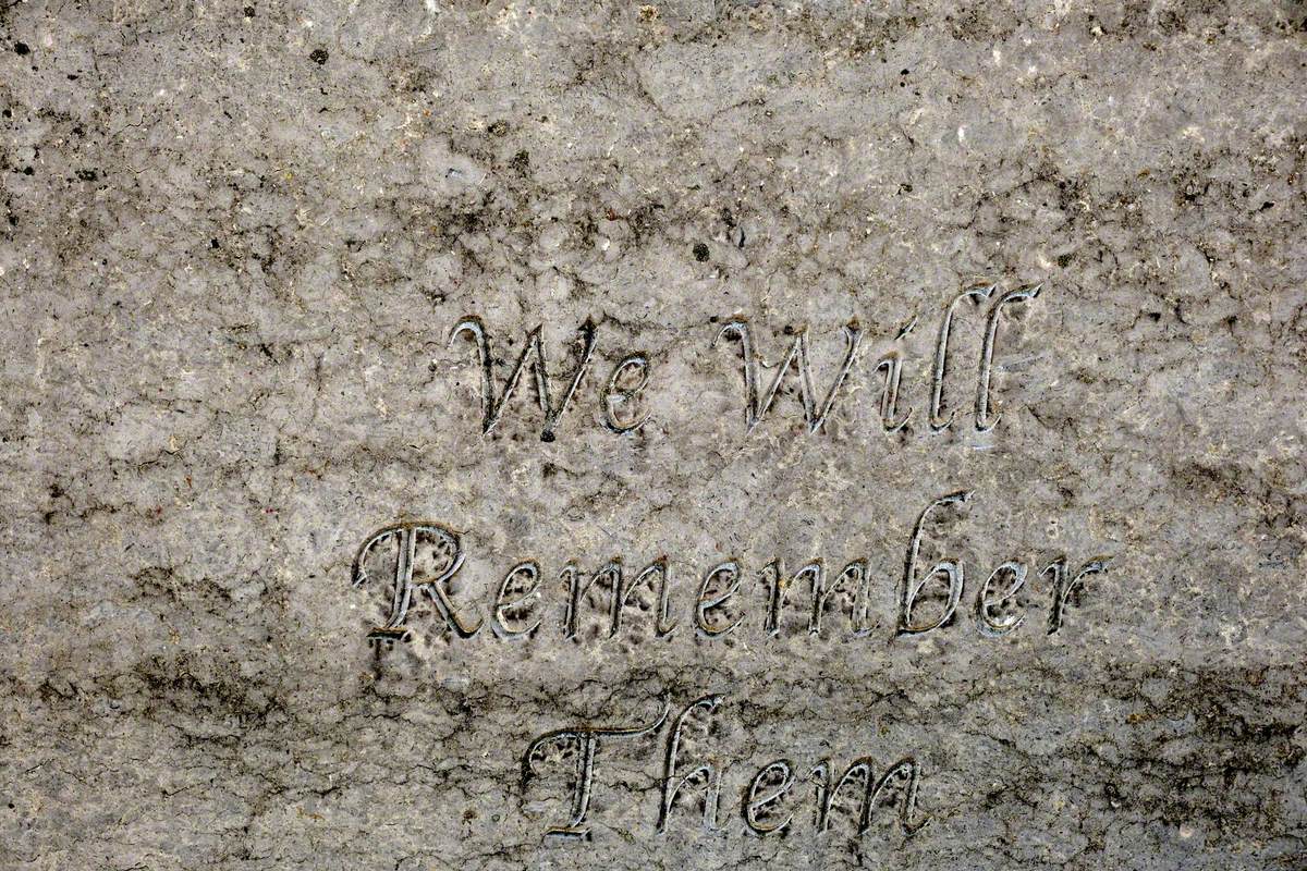 Cefn Cribwr War Memorial (We Will Remember Them)