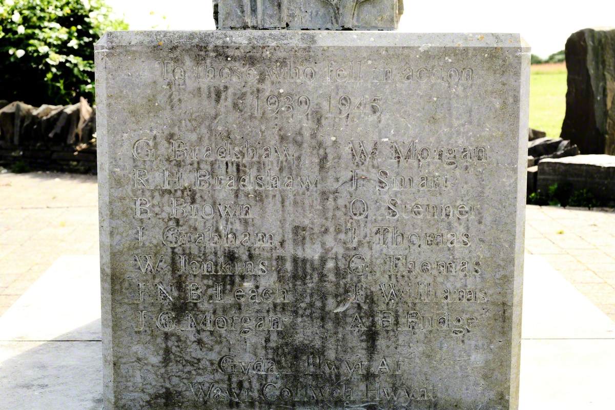 Cefn Cribwr War Memorial (We Will Remember Them)