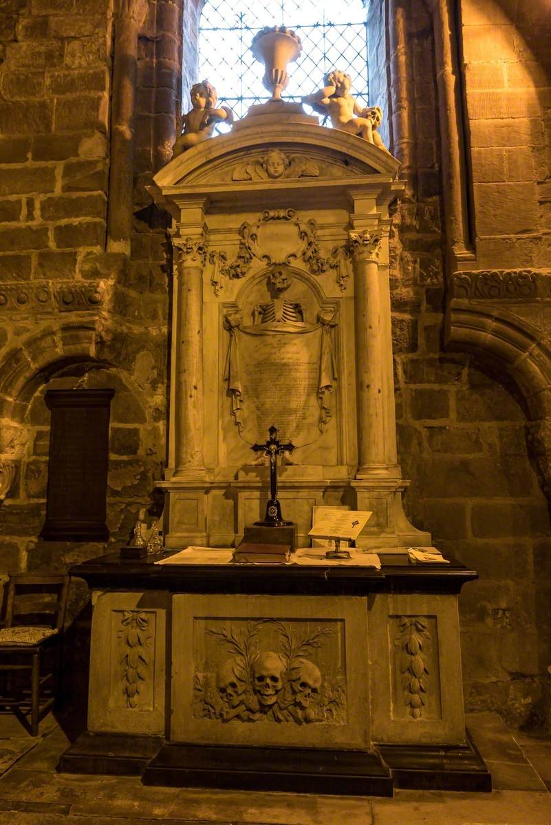 Monument to Diana, Lady Warburton (1630–1693)