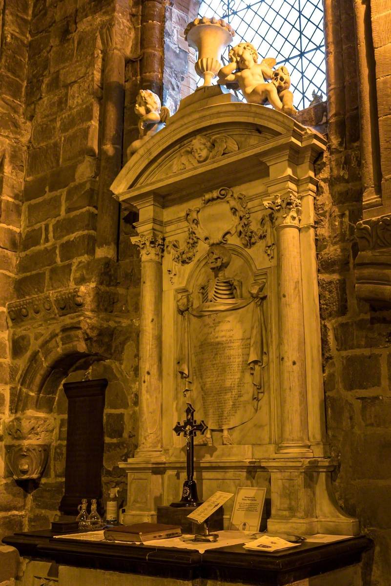 Monument to Diana, Lady Warburton (1630–1693)