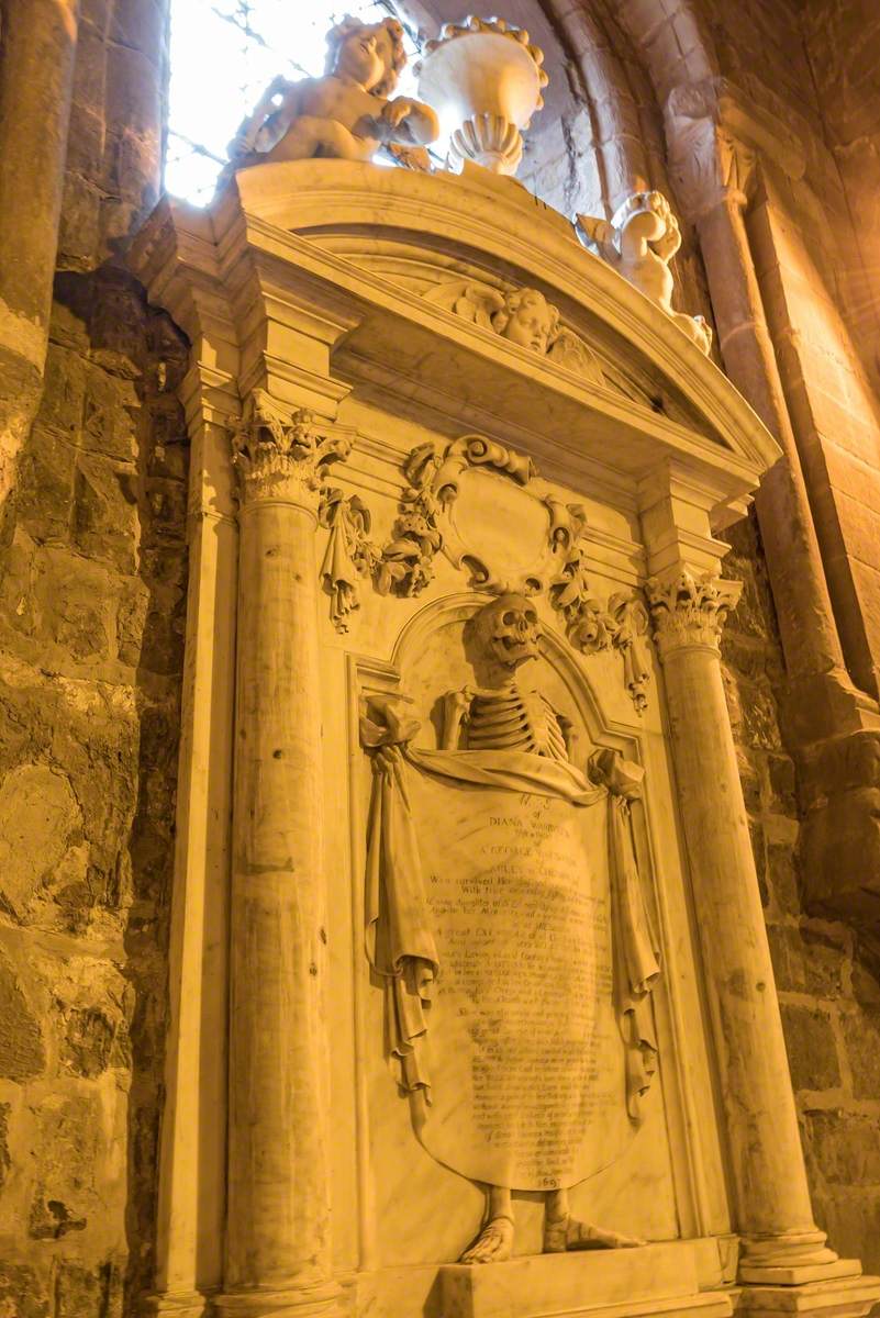 Monument to Diana, Lady Warburton (1630–1693)