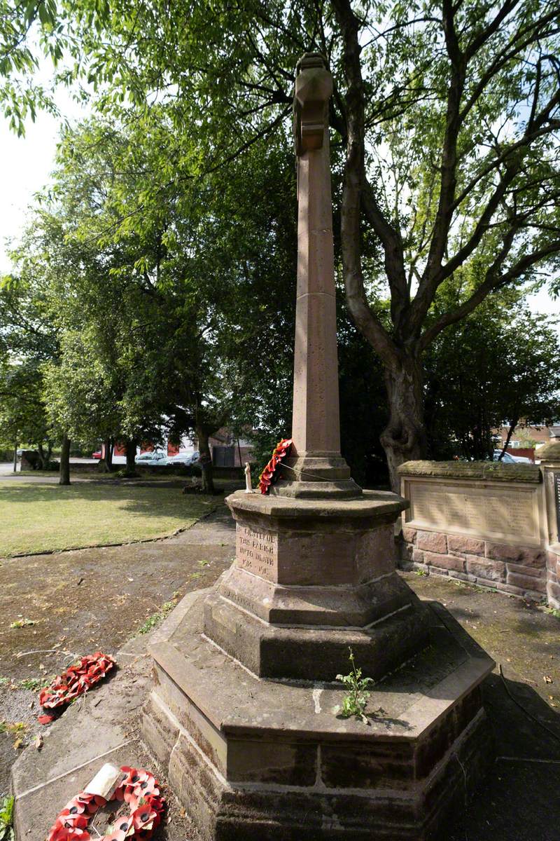 The Original Ellesmere Port Cenotaph, Christchurch