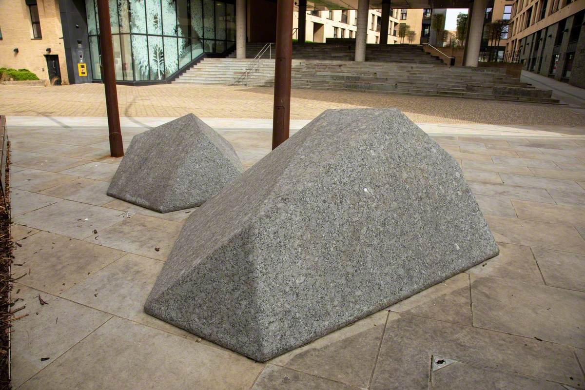 The Crossing – Street Furniture and Glacial Boulders