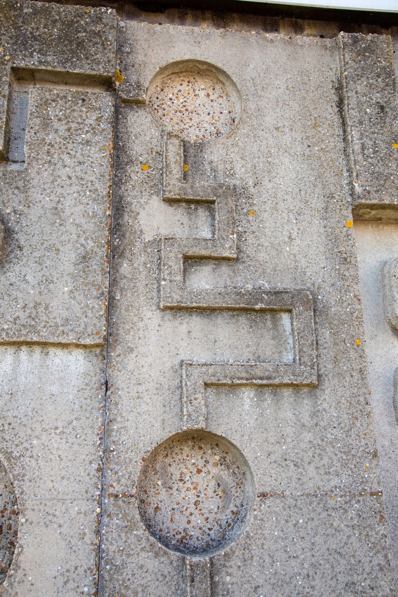 Concrete Relief Mural