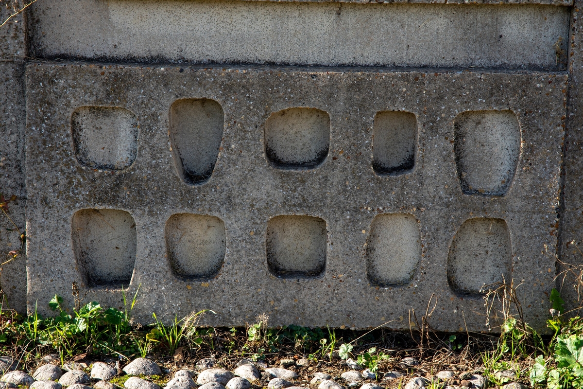 Concrete Relief Mural